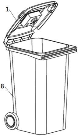 一种盖体系统及其垃圾桶的制作方法