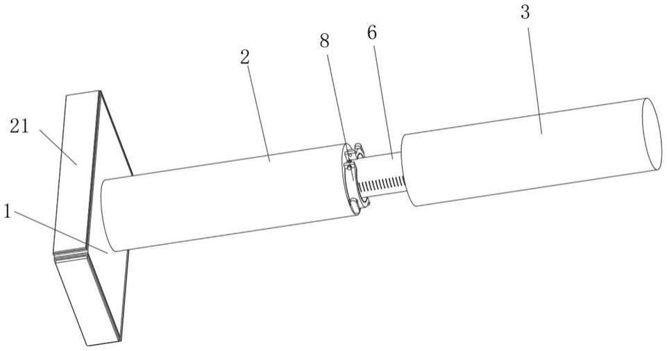 一种可调节的脚手架原位拉结装置的制作方法