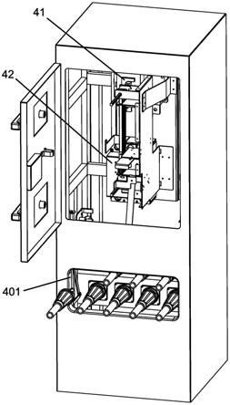 一种高压大电流耐插拔电源插接机构及其制成的开关柜的制作方法