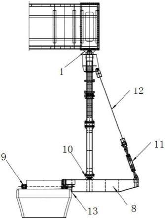 一种三支腿架桥机的自平衡式倒T型前辅助支腿的制作方法