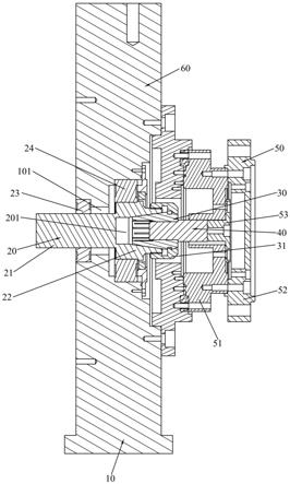 谐波减速机传动轴连接装置的制作方法