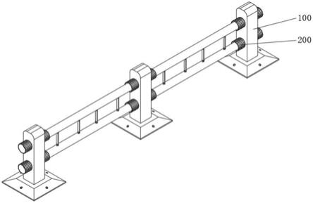 一种双向拼接式的钢结构护栏的制作方法