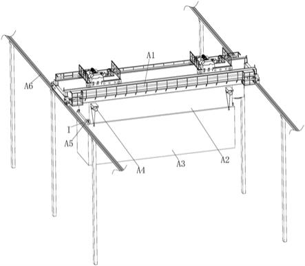 一种镀锌防锈系统的起吊装置的制作方法