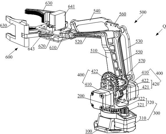 机械臂装置及机器人的制作方法
