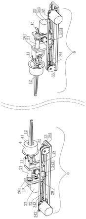 缝合制筒后的条幅气动夹紧与旋转收卷装置的制作方法