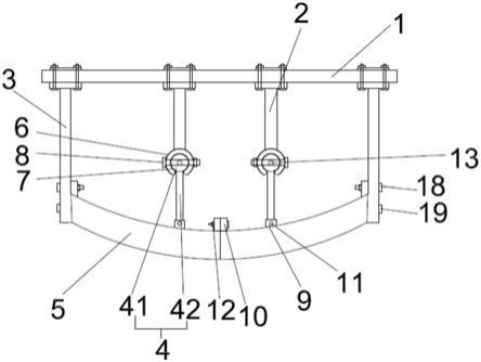 一种模块化弧形GRG穹顶安装设计结构的制作方法