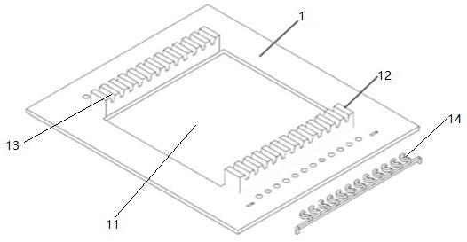 制备多芯金属镍光纤插芯的电铸装置和电铸工艺及多芯金属镍光纤插芯的制作方法