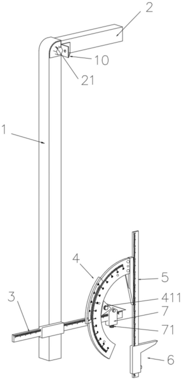 高速磁浮动力轨参数人工测量尺的制作方法