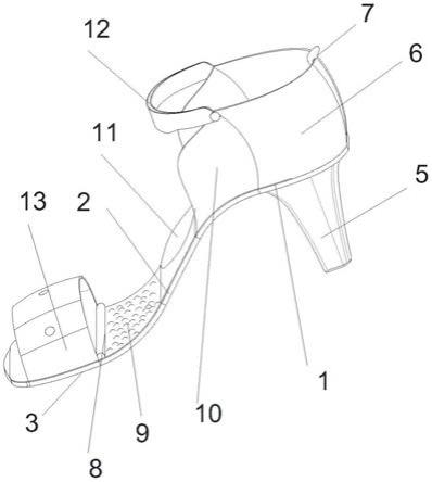 一种具有按摩功能的女装拖鞋的制作方法