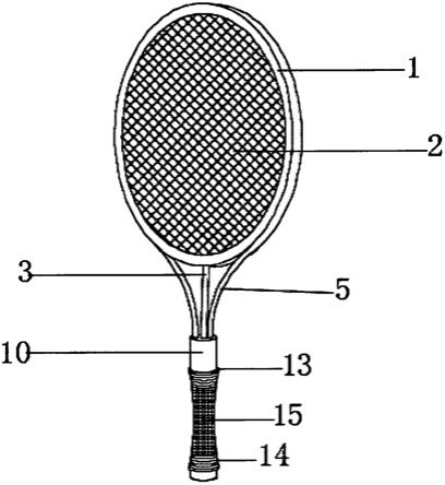 一种网球拍用可防滑手柄的制作方法