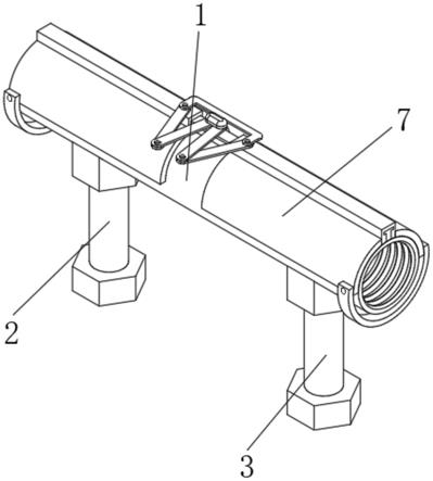 直螺纹连接钢筋笼加工定位机具的制作方法