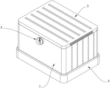 一种便携式的多功能电商用保鲜盒的制作方法