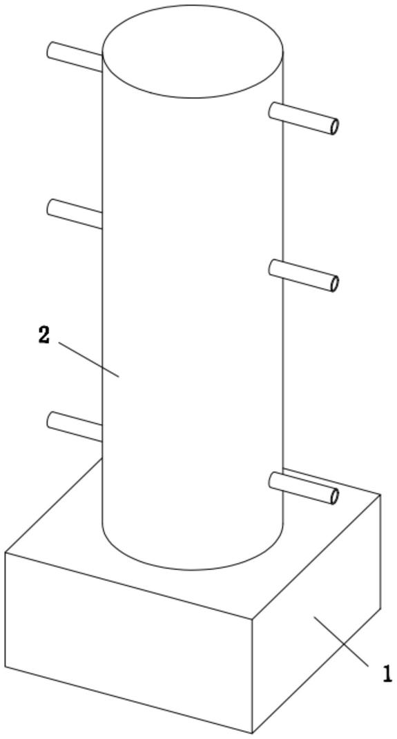一种液化空气上精馏塔的制作方法