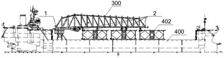 一种适用于超长钢结构桥梁的船运支撑绑扎装置的制作方法