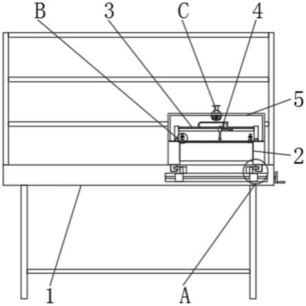 一种横机罗纹领袖下栏生产用具有定位切割效果的切割装置的制作方法