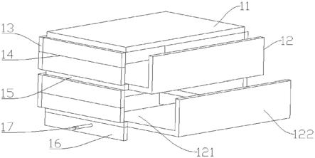 一种折叠式多功能床头桌的制作方法