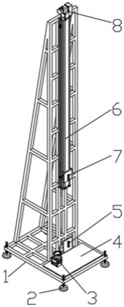 窗扇垂直度测试装置的制作方法