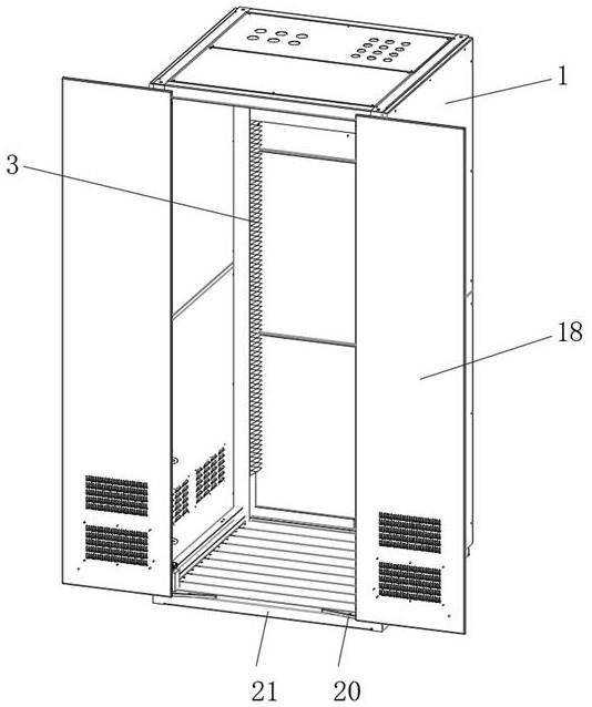 一种内置分体结构的高低压电气柜的制作方法