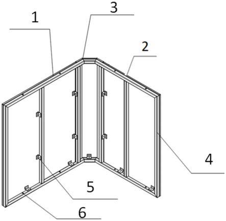 压机立柱护栏单元的制作方法