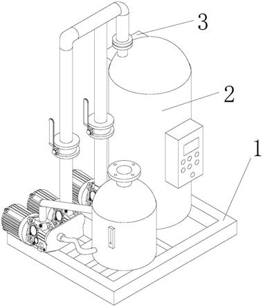 一种便于后期维护的水循环式真空泵站的制作方法