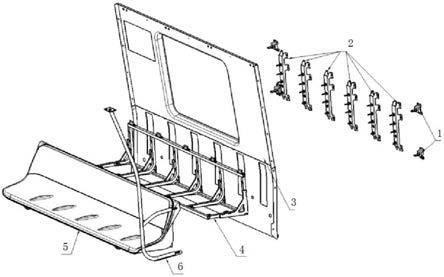 地铁车辆一体式座椅的制作方法