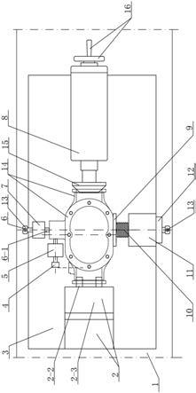 一种加工中心机床加工收割机齿轮箱制具的制作方法