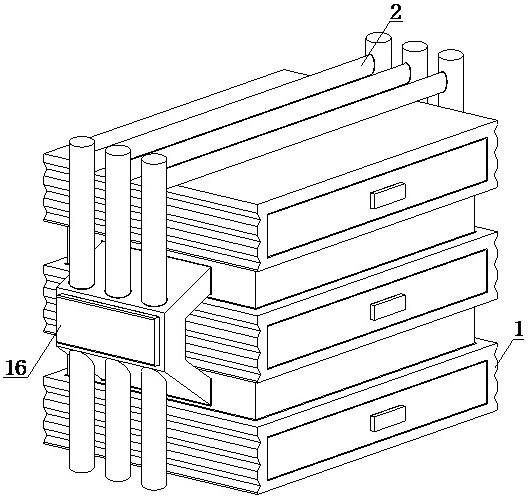 一种多层结构式配电柜的制作方法