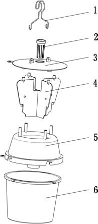 一种鞘翅目害虫桶型诱捕装置的制作方法