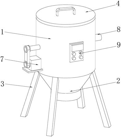 一种高效节能型茶叶滚筒杀青机的制作方法