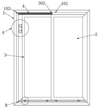 一种具有电加热除霜结构的趟门冷柜的制作方法