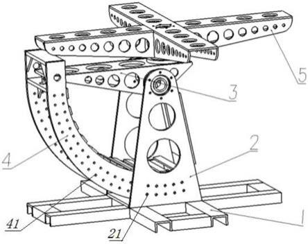 一种涵道飞行器的涵道桨测试台的制作方法