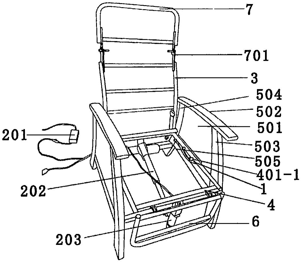 一种升级加强型零重力休闲沙发的制作方法