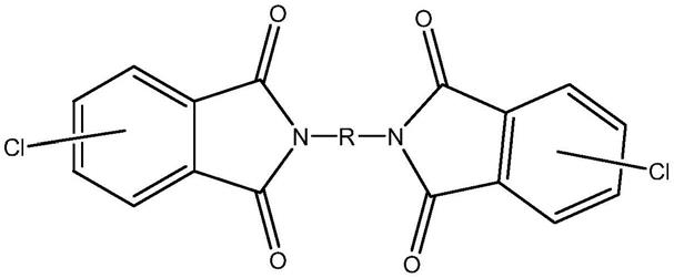 一种二氯双邻苯二酰亚胺类中间体及其合成方法和应用与流程