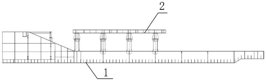 一种适用于钢梁顶推施工的导梁及钢箱梁架设方法与流程