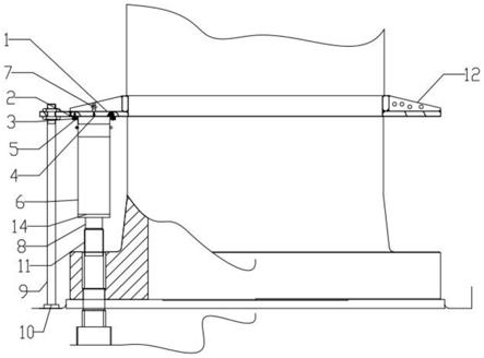 一种多功能大型立式水轮发电机组水轮机联轴螺栓拆除安装工装的制作方法