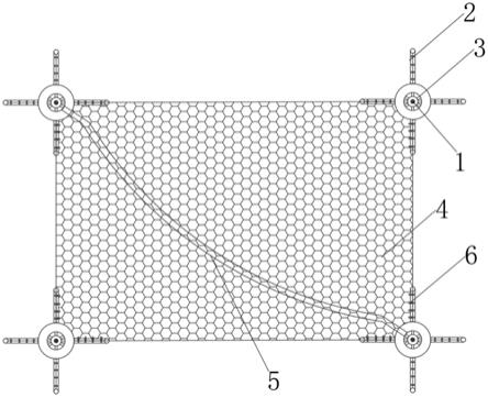边坡用锚杆锚网联合结构的制作方法