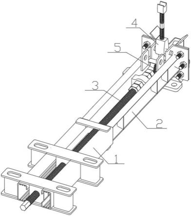 一种可伸缩式附着式升降脚手架附墙支座的制作方法