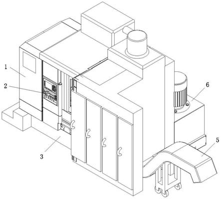 一种可自动清理维护冷却液箱的切削数控机床的制作方法