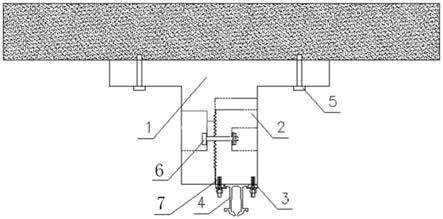 一种刚性悬挂整体式中心锚结装置的制作方法