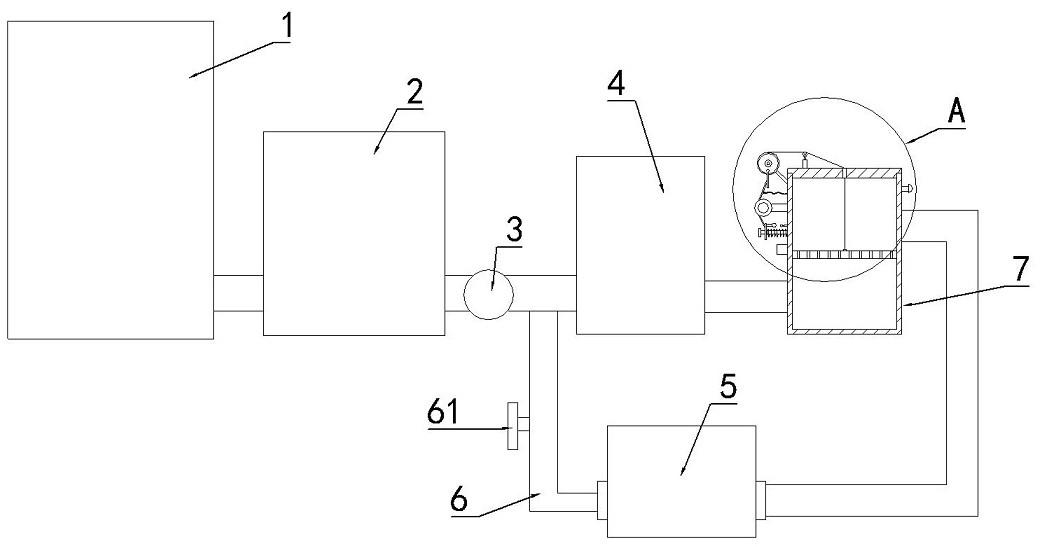 流化床干燥机回水余热利用系统的制作方法