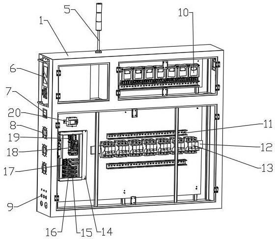 一种可以监测过电压的电表箱装置的制作方法