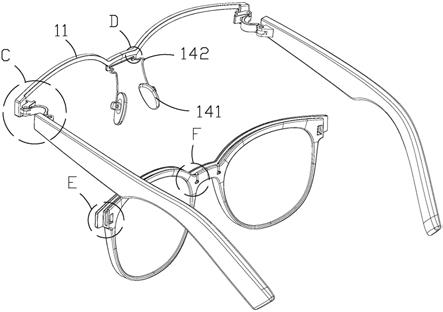 可拆卸镜架及眼镜的制作方法