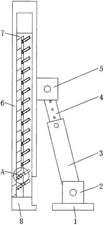 一种基坑侧壁结构加固支护装置的制作方法
