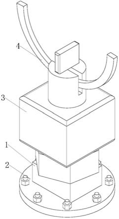 一种混凝土输送泵的泵管支架装置的制作方法