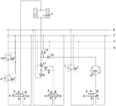 液压传动设备液压系统减压阀连接结构的制作方法