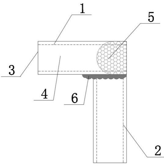 一种门窗钢附框上端连接结构的制作方法