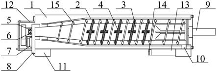 一种变螺距型卧螺离心机的螺旋的制作方法