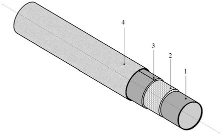 一种圆钢管用FRP屈曲约束加固系统及其施工方法与流程