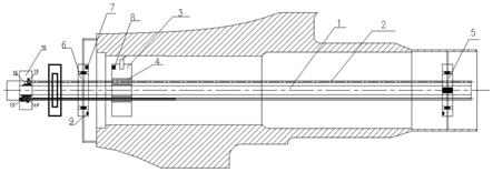 一种可自动修正轨迹的船用镗孔设备的制作方法