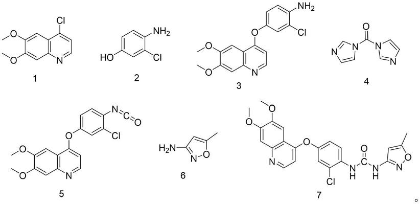 VEGFR抑制剂替沃扎尼的合成工艺的制作方法